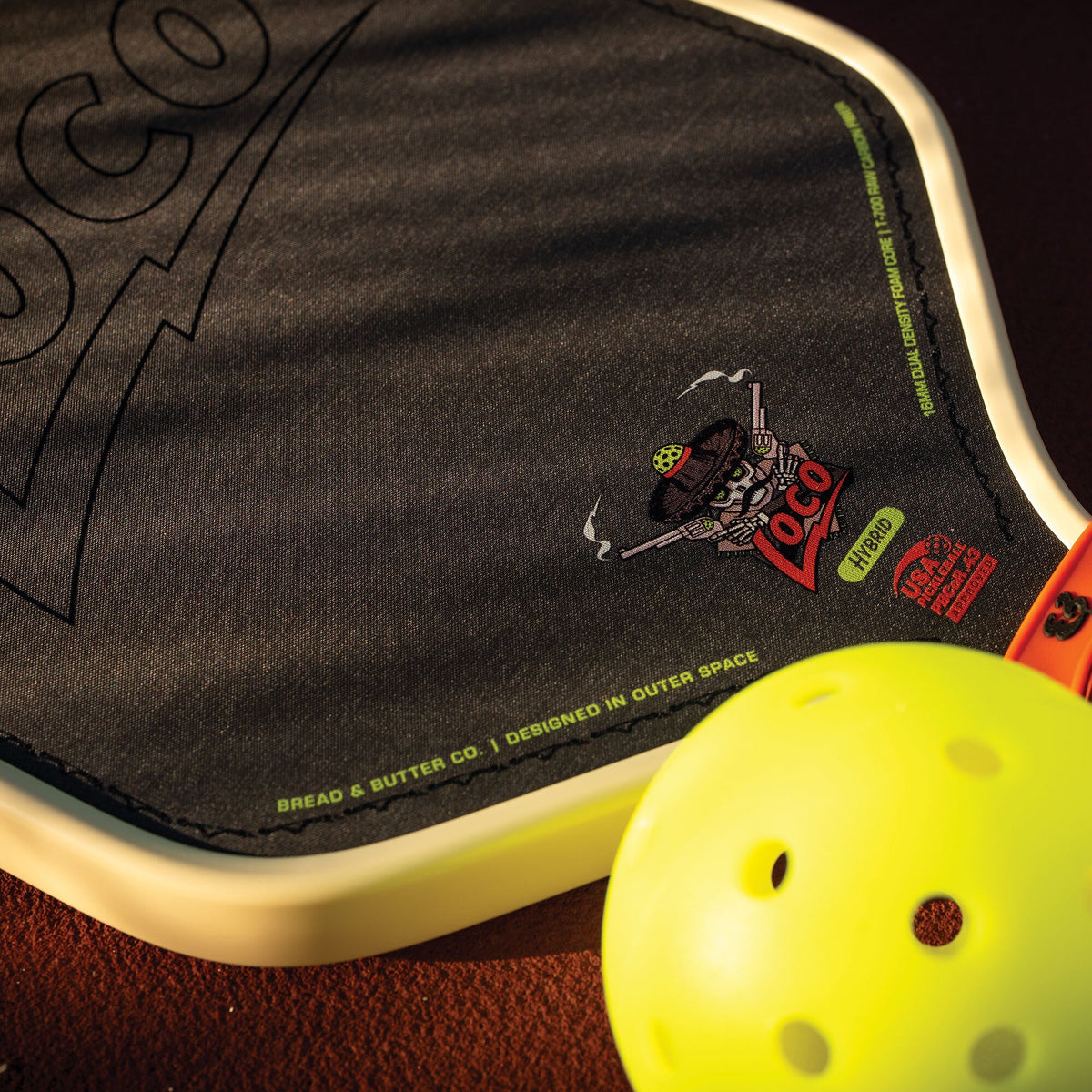 Bread & Butter The Loco Pickleball Paddle - Hybrid 16mm