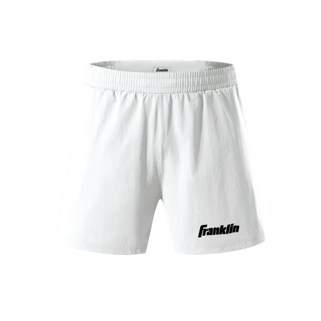 Franklin Sportswear White Short Pants 100% Polyester