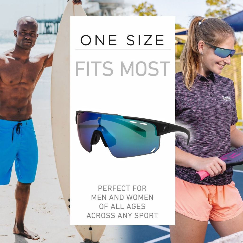 Franklin Pickleball Glasses Pickleball Eyewear Kit Pickleball Protection Glasses Sports Glasses