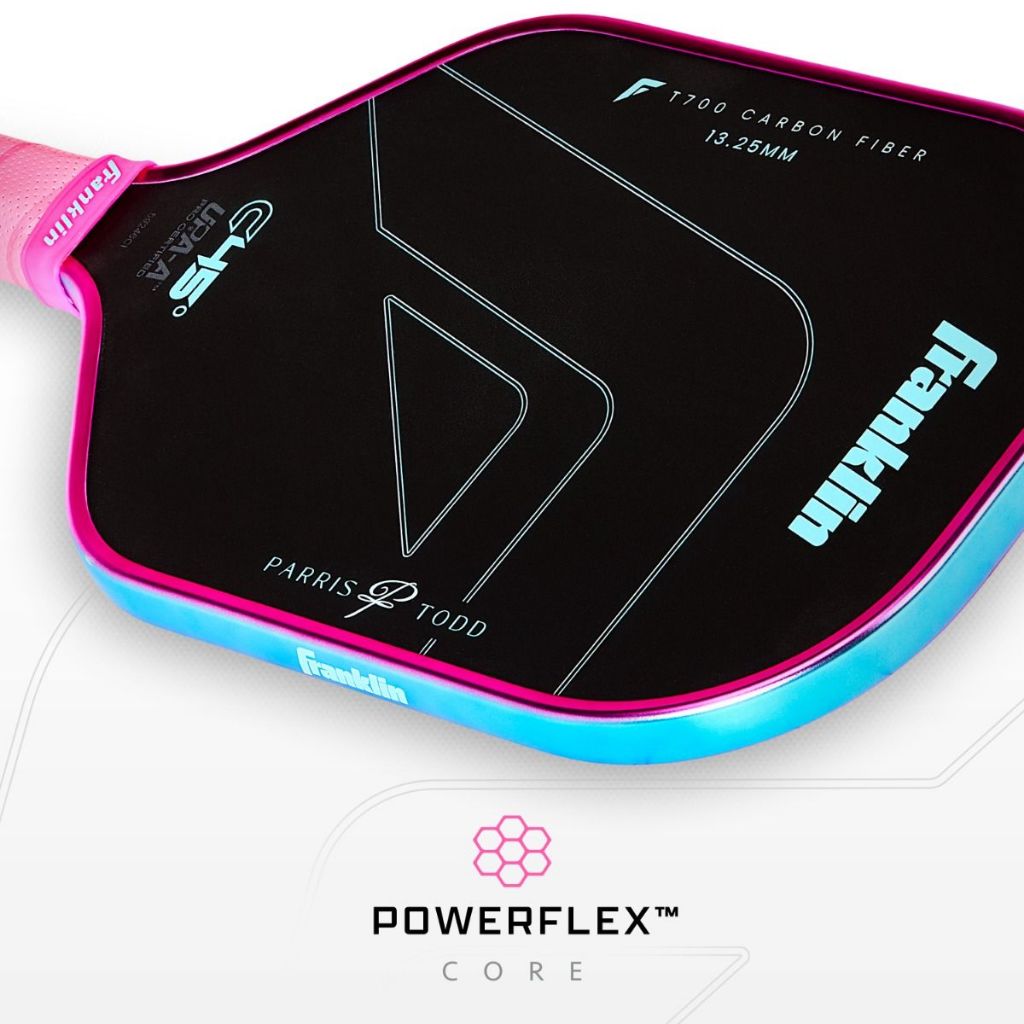 Franklin Parris Todd Edition C45° Carbon Fiber Pickleball Paddle (13.25mm)