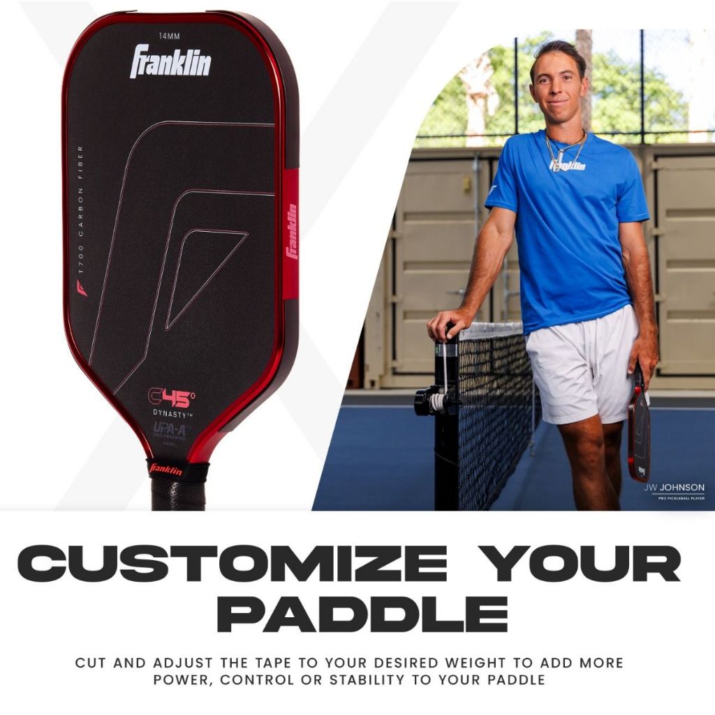 Franklin Pickleball Weight Tape Lead Free Pickleball Weight Tungsten Tape