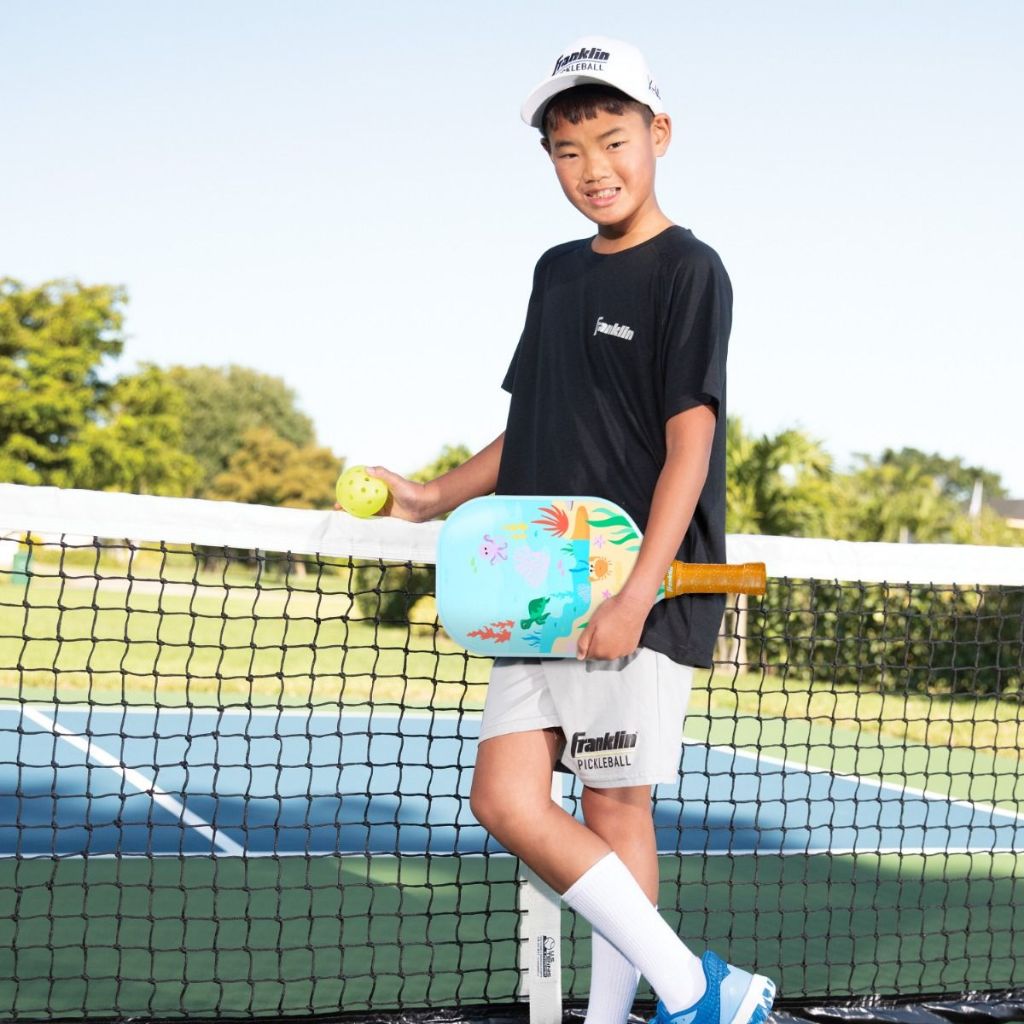 Franklin Kids Pickleball Paddle Beginner Paddle Rockstar Sealife