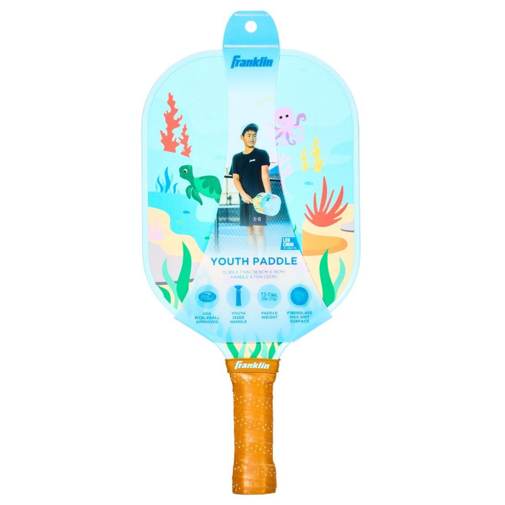 Franklin Kids Pickleball Paddle Beginner Paddle Rockstar Sealife