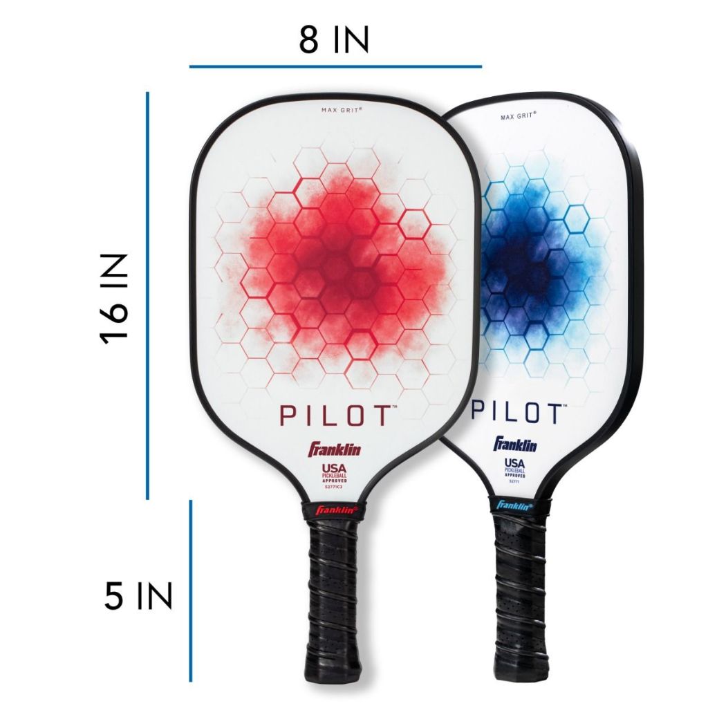 Franklin Pickleball Beginner Set Pilot 2 Player Paddle and Ball Set Pickleball Newbie Set