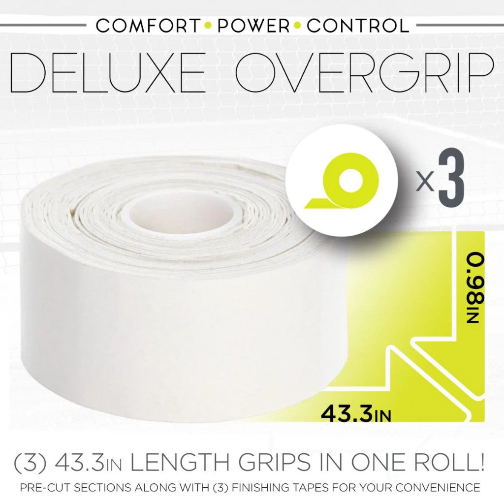 Franklin Deluxe Pickleball Overgrip Grip Paddle Grip