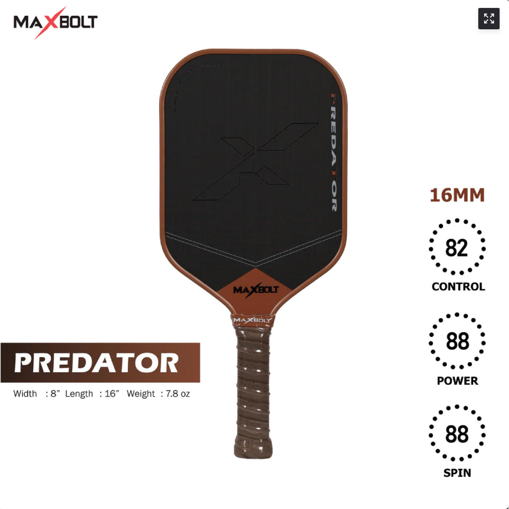 Maxbolt Predator Coffee Pickleball Paddle