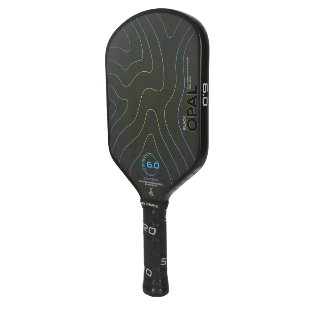 Six Zero Black Opal 14mm Pickleball Paddle