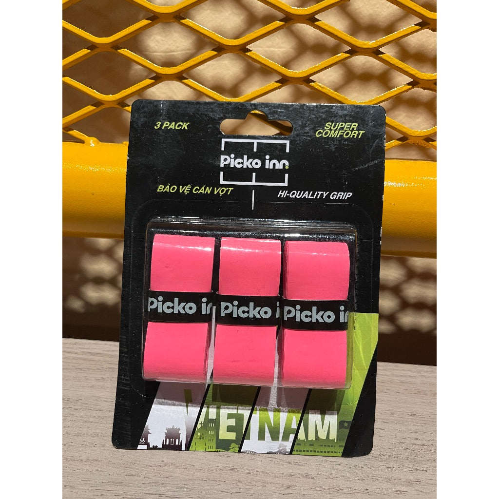 Picko Inn Grips - Pink /Orange /Optic(Yellow) Pickleball Paddle Grips