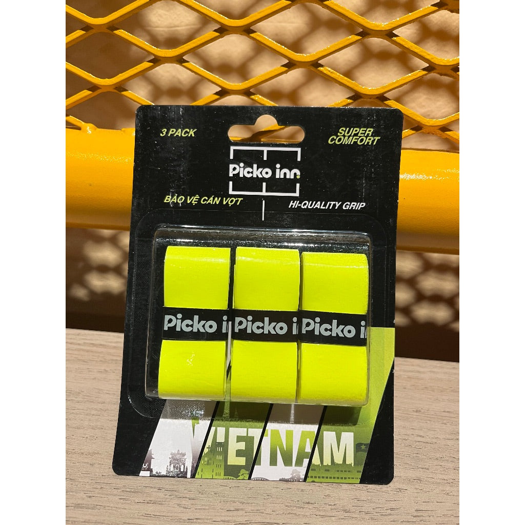 Picko Inn Grips - Pink /Orange /Optic(Yellow) Pickleball Paddle Grips