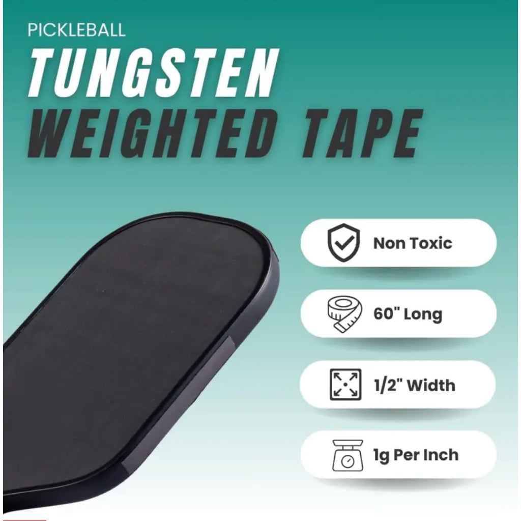 Yitape Tungsten Tape 0.5g/1.0g Pickleball Paddle Weight