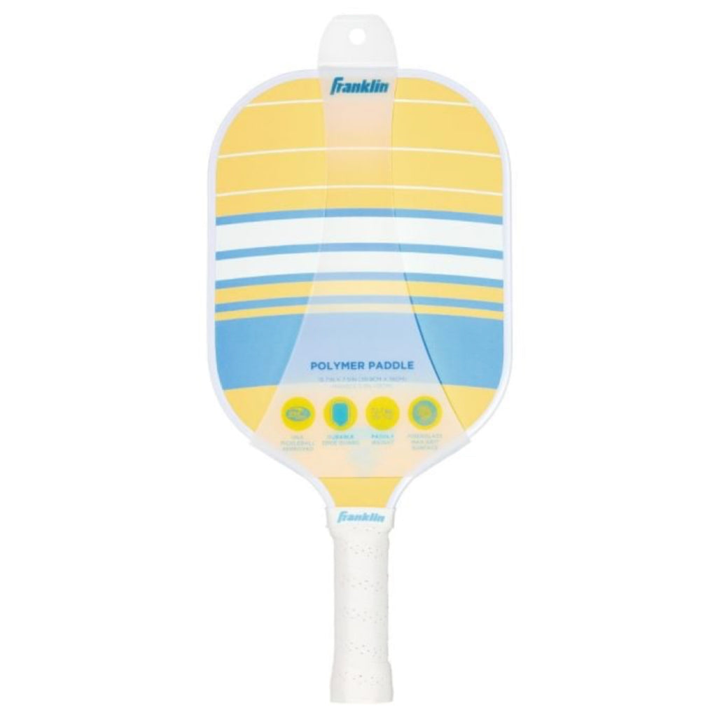 Franklin Beginner Pickleball Paddle Nash Lifestyle Pickleball Paddle Yellow Color Pickleball Paddle