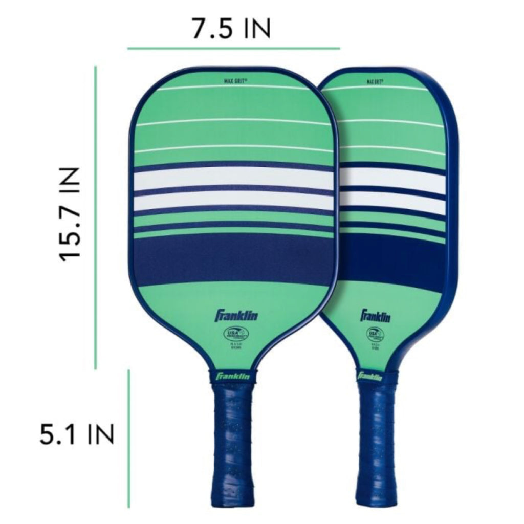 Franklin Beginner Pickleball Paddle Nash Lifestyle Pickleball Paddle Mint Color