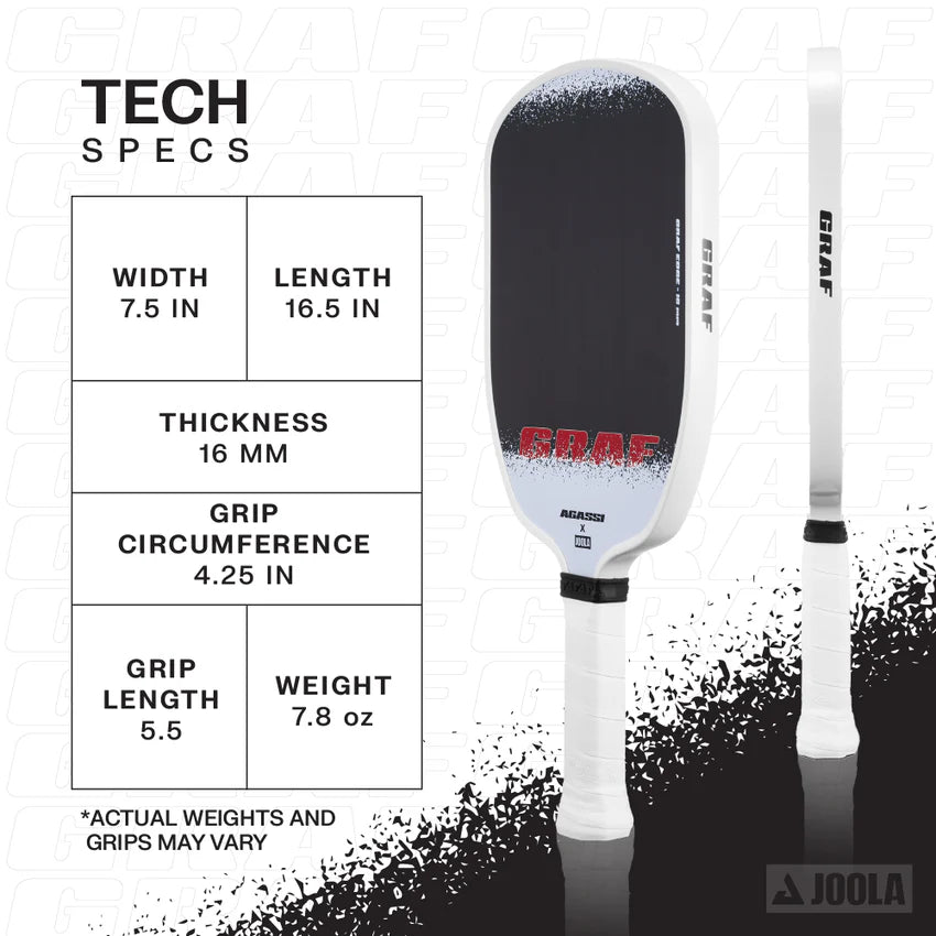 Joola Graf Edge SS25 16mm Pickleball Paddle