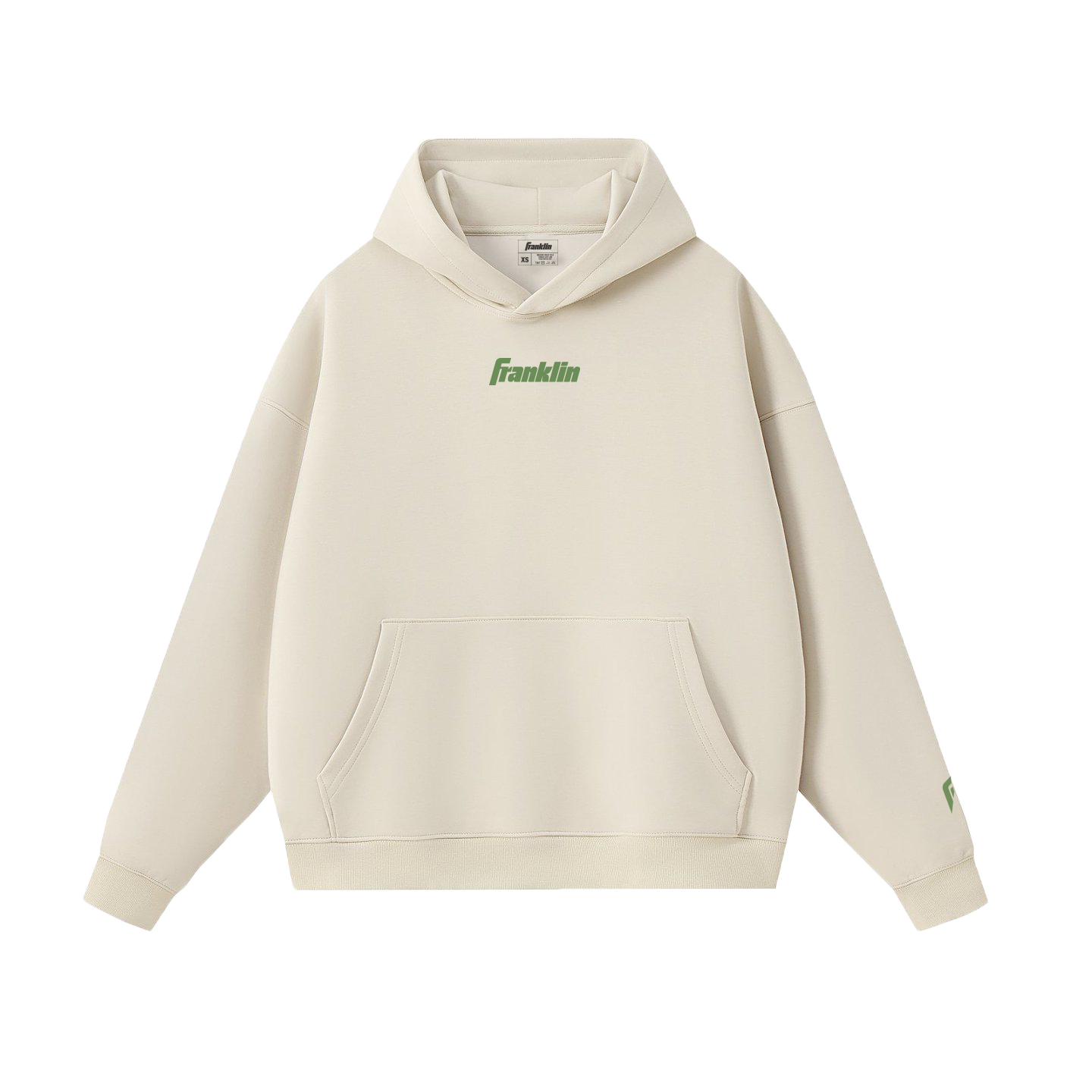 Franklin Pullover Hoodle (Cream/Green)