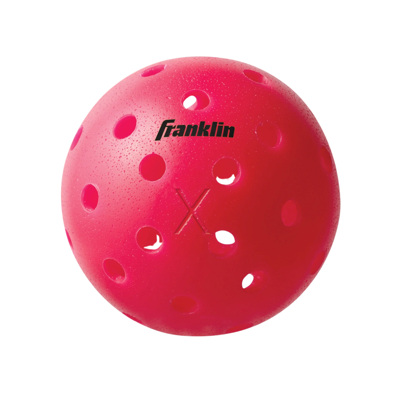 Franklin Sports X-40 Pink Outdoor Pickleballs 40 Holes with Logo