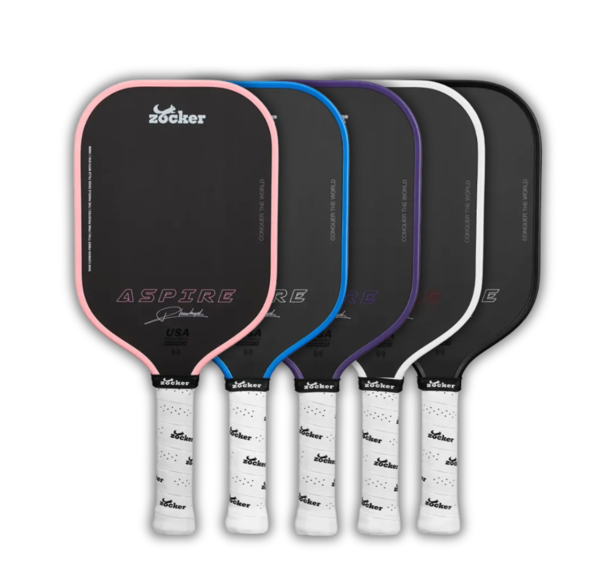 Zocker Aspire x Phuc Huynh Paddle Pickleball Paddle (13mm / 16mm