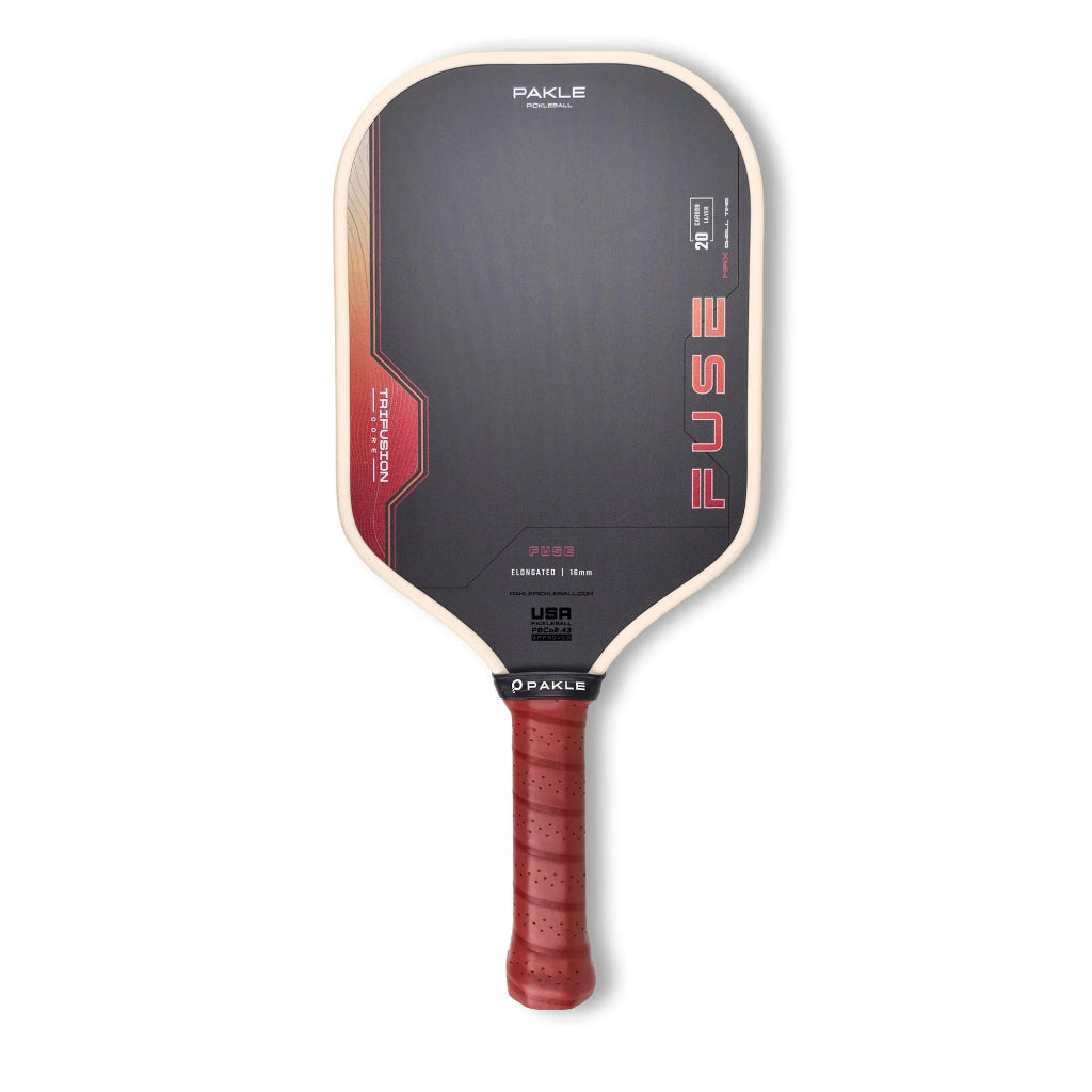 Pakle Fuse New Gen4.5 Pickleball Paddle - Elongated 16mm (Ember/ Ion/ Vanta)