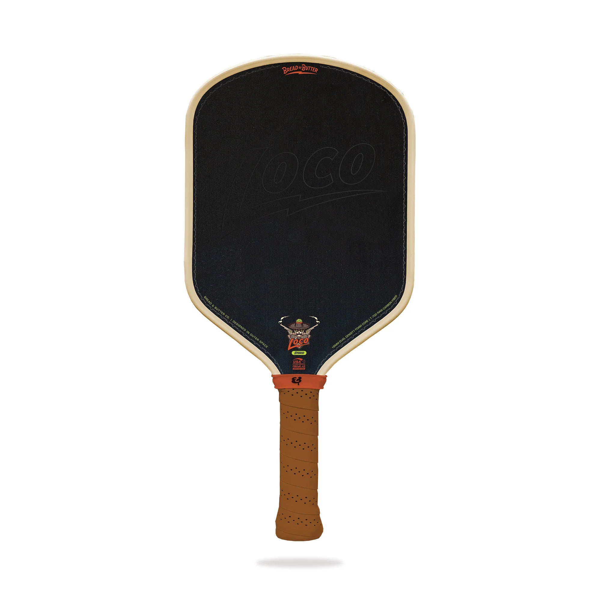Bread & Butter Loco Pickleball Racket - Hybrid 16mm