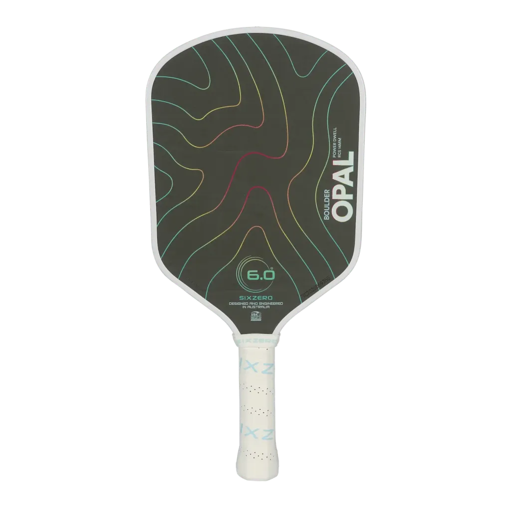 Six Zero Boulder Opal Pickleball Paddle - Hybrid 14mm
