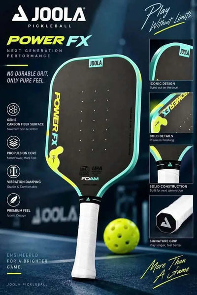 Joola Power FX Foam Pickleball Paddle (16mm)