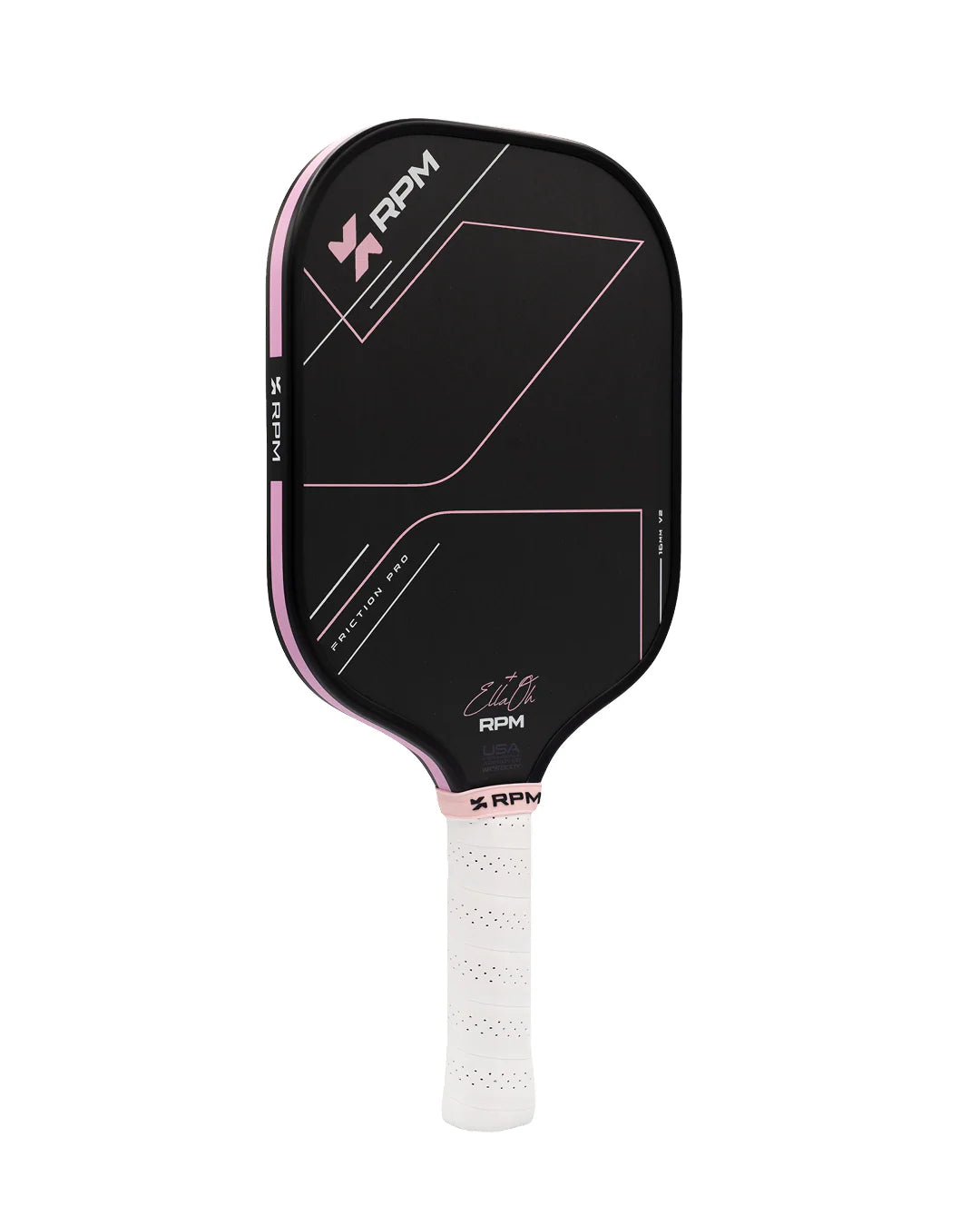 RPM Friction Pro V2 Ella Oh's Signature Edition Pickleball Paddle - Widebody (14mm/16mm)