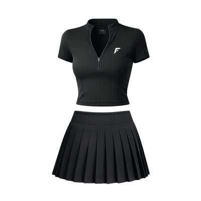 Franklin Women's Performance Zip Up Sportswear Set (Black)