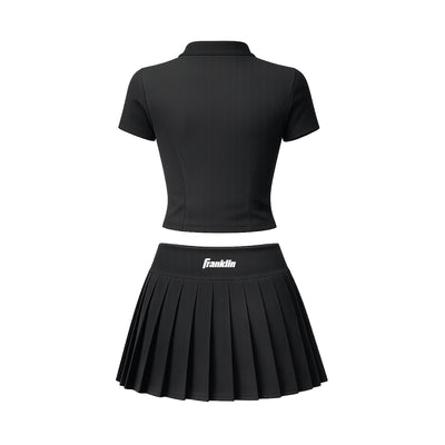 Franklin Women's Performance Zip Up Sportswear Set (Black)