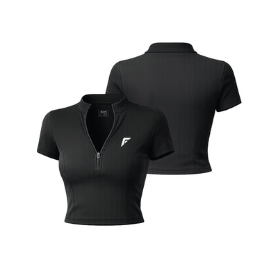 Franklin Women's Performance Zip Up Sportswear Set (Black)