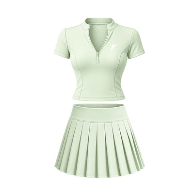 Franklin Women's' Performance Zip Up Sportswear Set (Green)