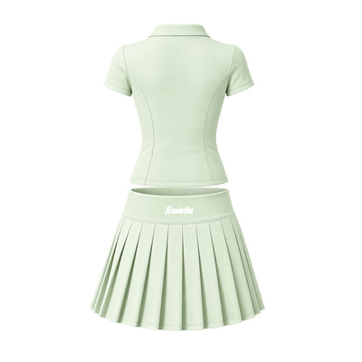 Franklin Women's' Performance Zip Up Sportswear Set (Green)