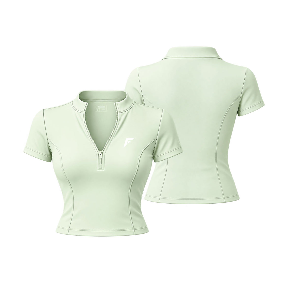 Franklin Women's' Performance Zip Up Sportswear Set (Green)