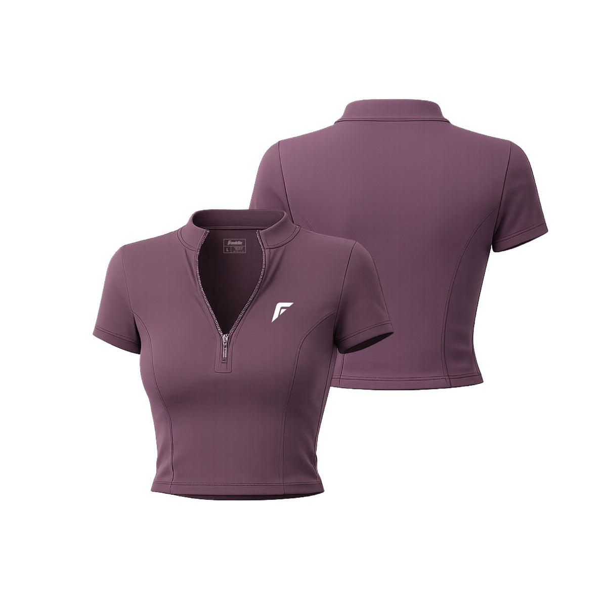 Franklin Women's Performance Zip Up Sportswear Set (Maroon)