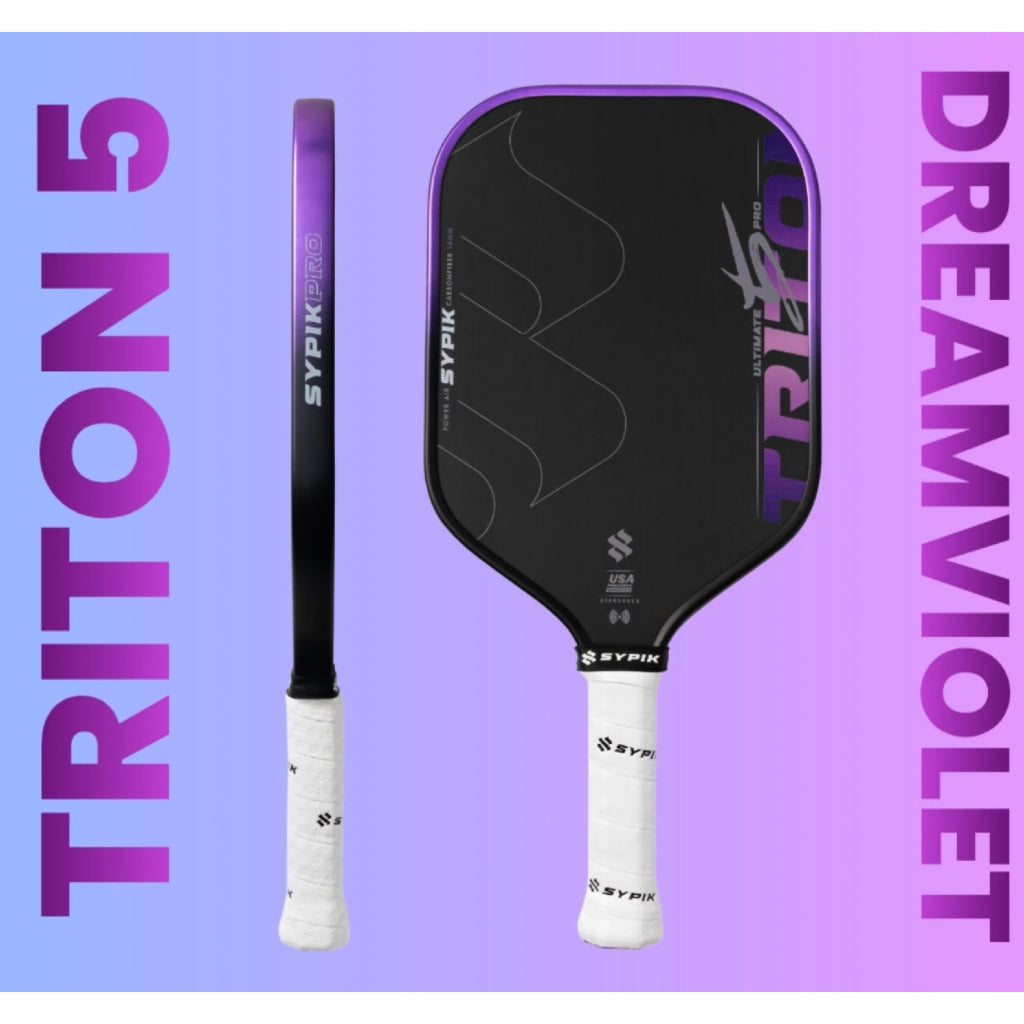 Sypik Triton 5 Ultimate Pro Tour Pickleball Paddle 16mm