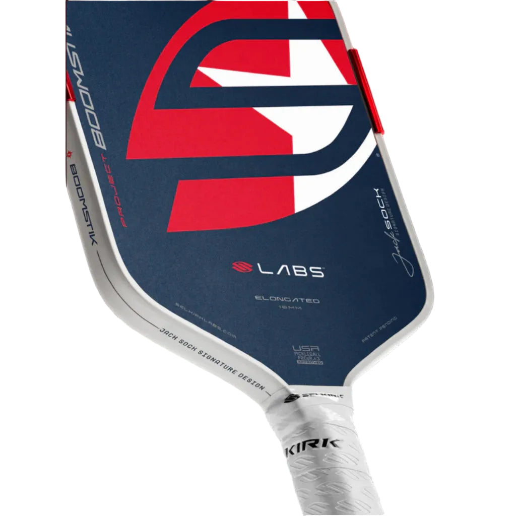 Selkirk Labs Boomstik 16mm Jack Sock Signature America Edition Pickleball Paddle Boomstick
