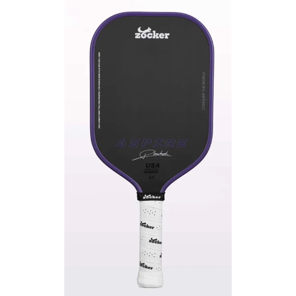 Zocker Aspire x Phuc Huynh Paddle Pickleball Paddle (13mm / 16mm)