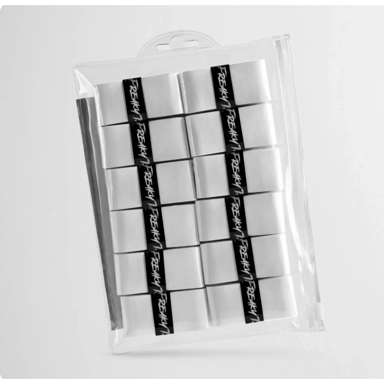 UDRIPPIN Freaky Tack Grips (White) Pickleball Paddle Grips