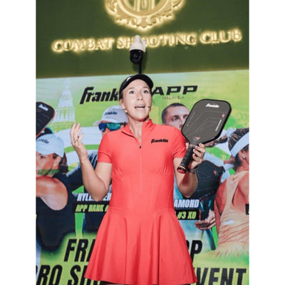 Franklin Megan Fudge Edition C45° Carbon Fiber Pickleball Paddle 14/16mm