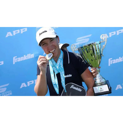 Franklin Megan Fudge Edition C45° Carbon Fiber Pickleball Paddle 14/16mm