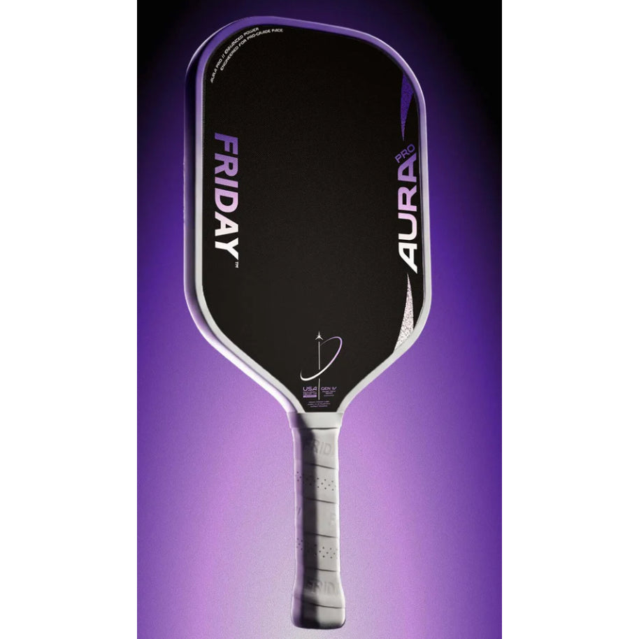 Friday AURA PRO Elongated Pickleball Paddle Friday Pickleball