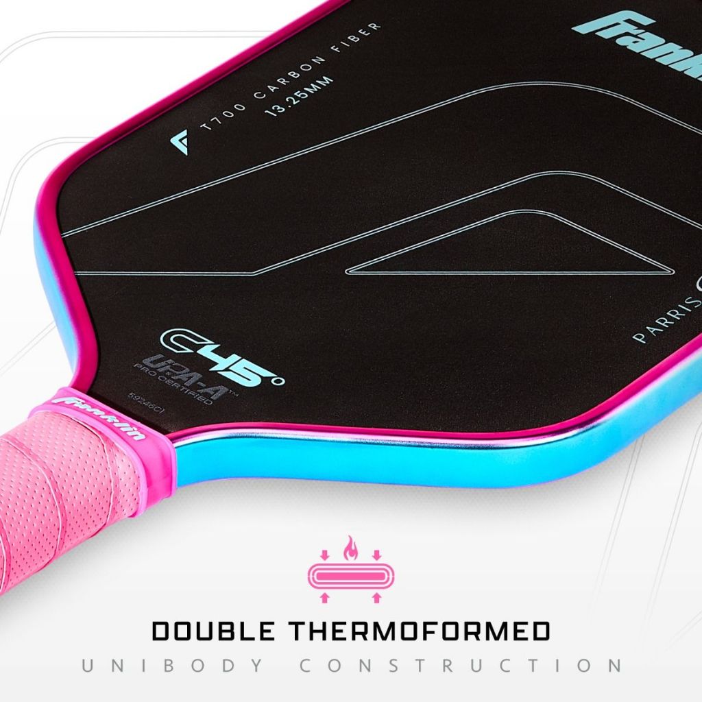 Franklin Parris Todd Edition C45° Carbon Fiber Pickleball Paddle (13.25mm)