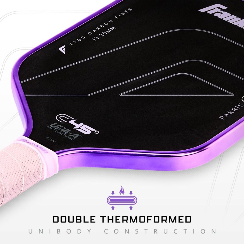 Franklin Parris Todd Edition C45° Carbon Fiber Pickleball Paddle (13.25mm)