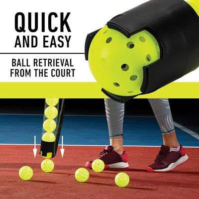 Franklin Pickleball Tube + Pickleball Hopper + Pick Up Balls (Balls Not Included)