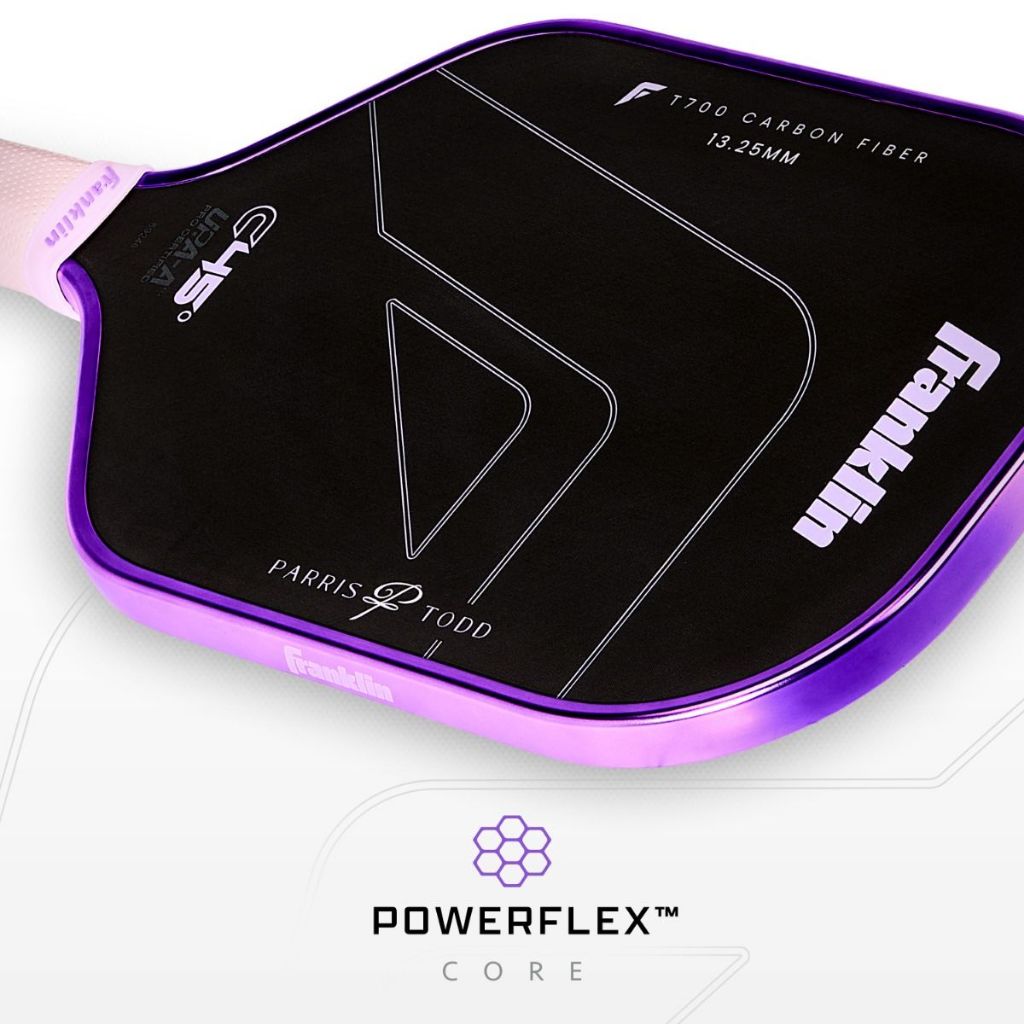 Franklin Parris Todd Edition C45° Carbon Fiber Pickleball Paddle (13.25mm)