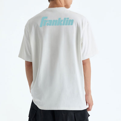 Franklin Shirt 100% Cotton Unisex White Lifestyle Oversized Tee