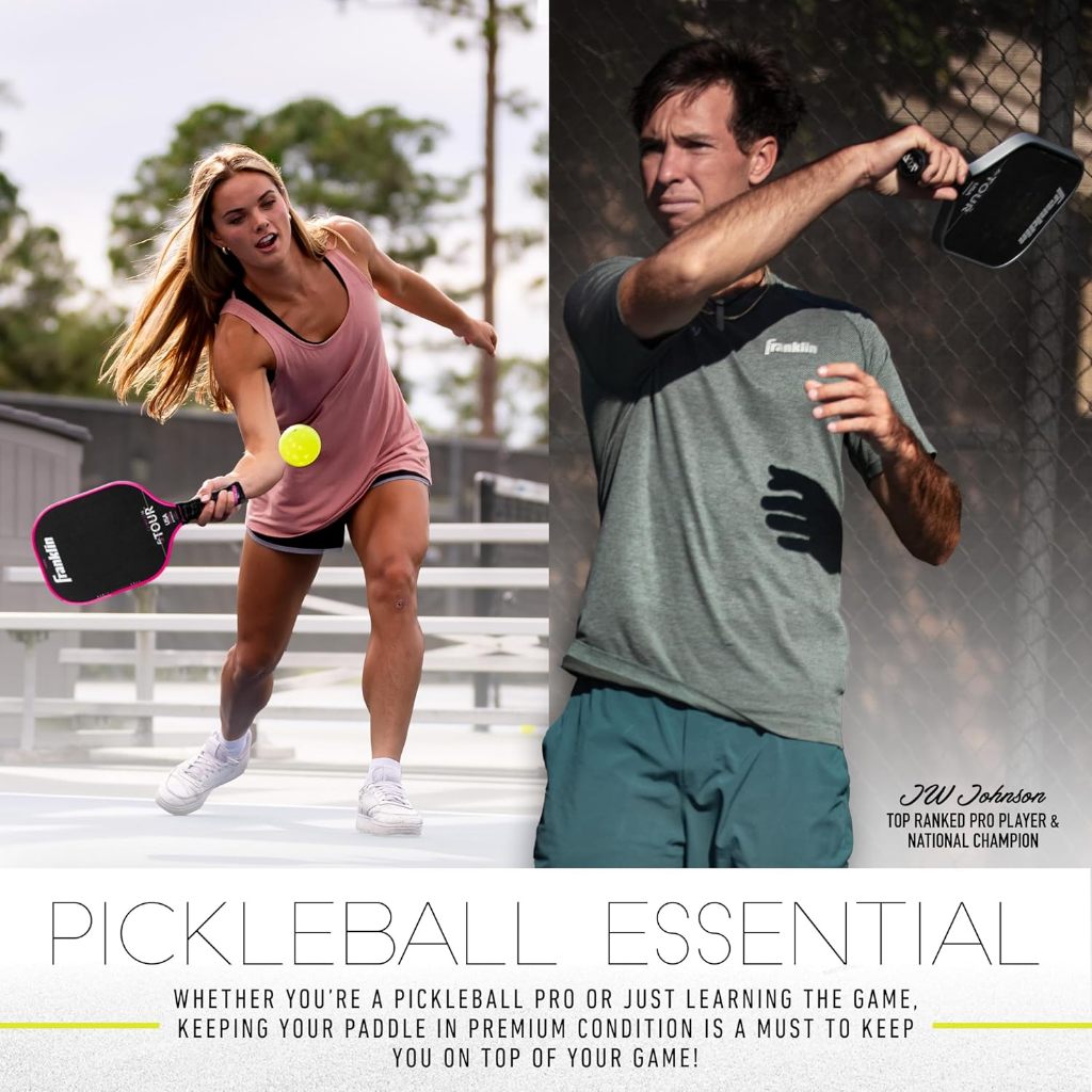 Franklin Paddle Magic Carbon Fiber Paddle Cleaner Eraser Pickleball Cleaner Paddle Eraser