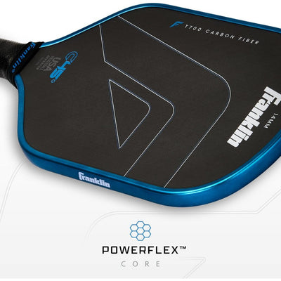 Franklin C45° Hybrid Carbon Fiber Pickleball Paddle - Blue (14mm)