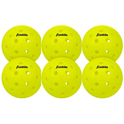 Franklin Sports X-40 Outdoor Pickleballs 40 Holes with Logo