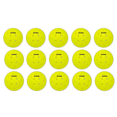 Franklin Sports X-40 Outdoor Pickleballs 40 Holes with Logo