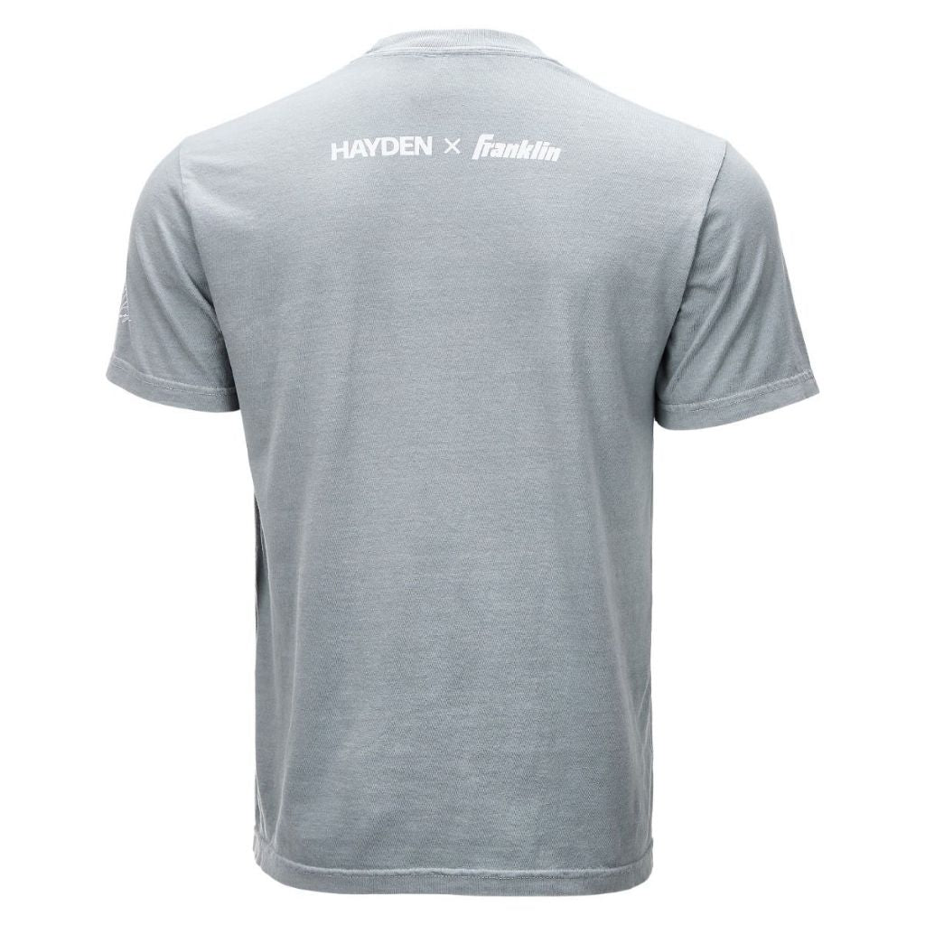 Franklin Hayden Patriquin T-shirt Series 100% Cotton Unisex Grey Lifestyle Tee