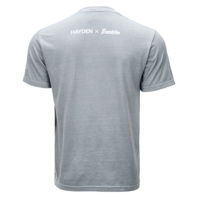 Franklin Hayden Patriquin T-shirt Series 100% Cotton Unisex Grey Lifestyle Tee
